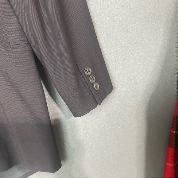 Giorgio Armani Le Collezioni blazer 46R Dark Blue Academia Professional Office - Picture 10 of 17